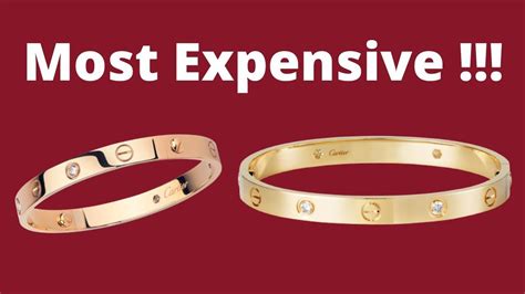 most expensive cartier bracelet|most popular cartier love bracelet.